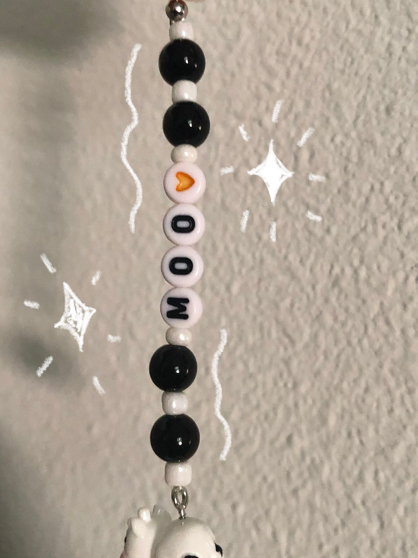 Moo! The Cow Keychain